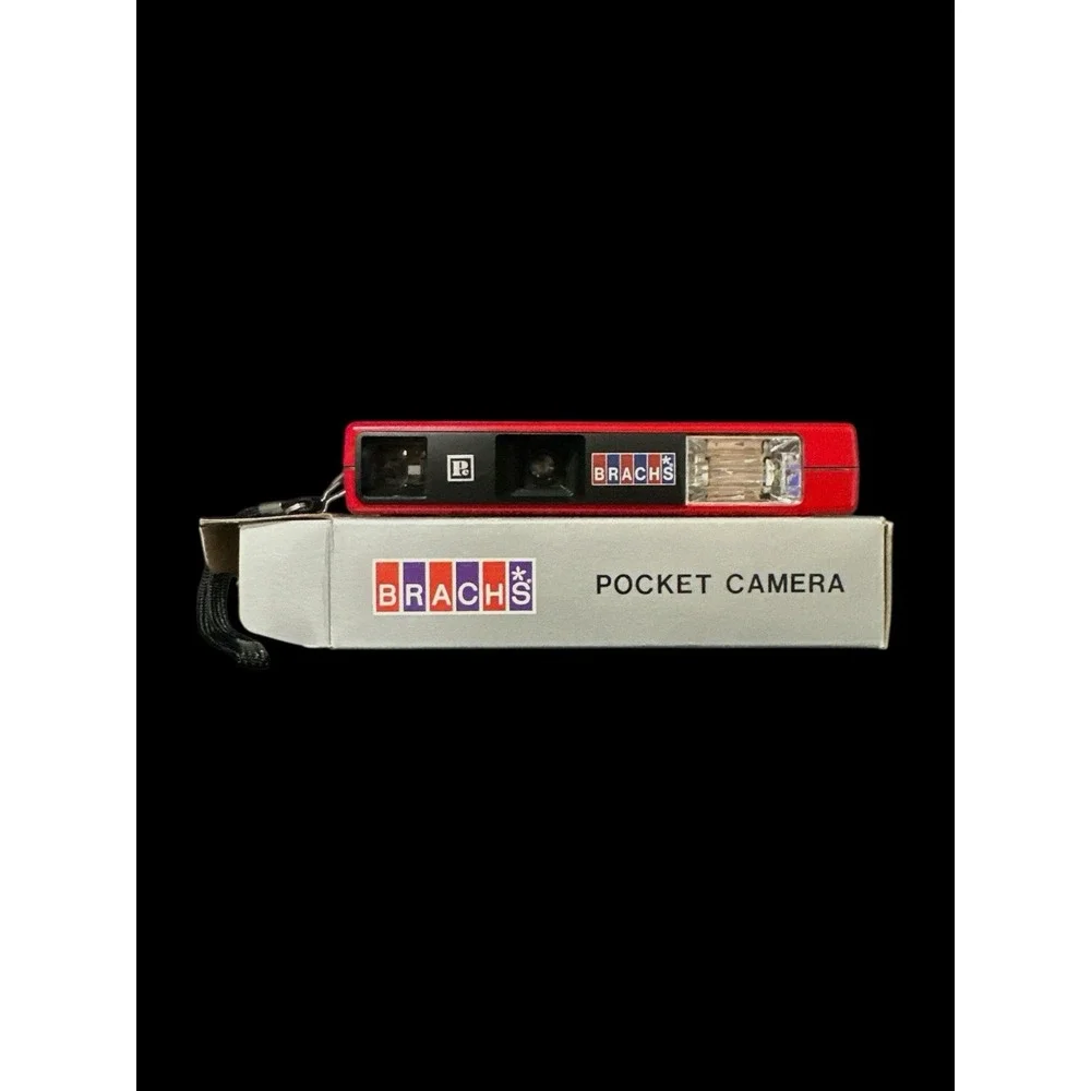 Vintage Brach's Candy 110 Pocket Camera Built-in Flash Novelty Collectible